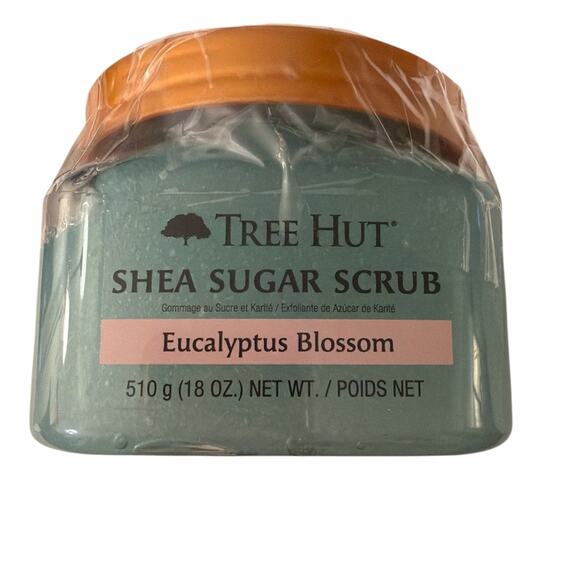 Tree Hut Eucalyptus Blossom Shea Sugar Scrub - Green - Picture 2 of 4